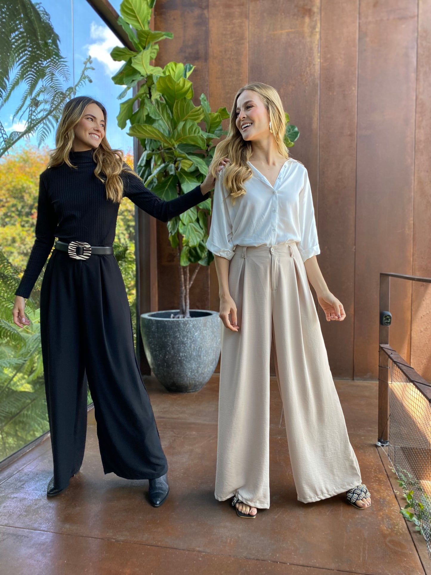 PANTALÓN ELEGANTE BOTA AMPLIA Y PRENSE SUSY