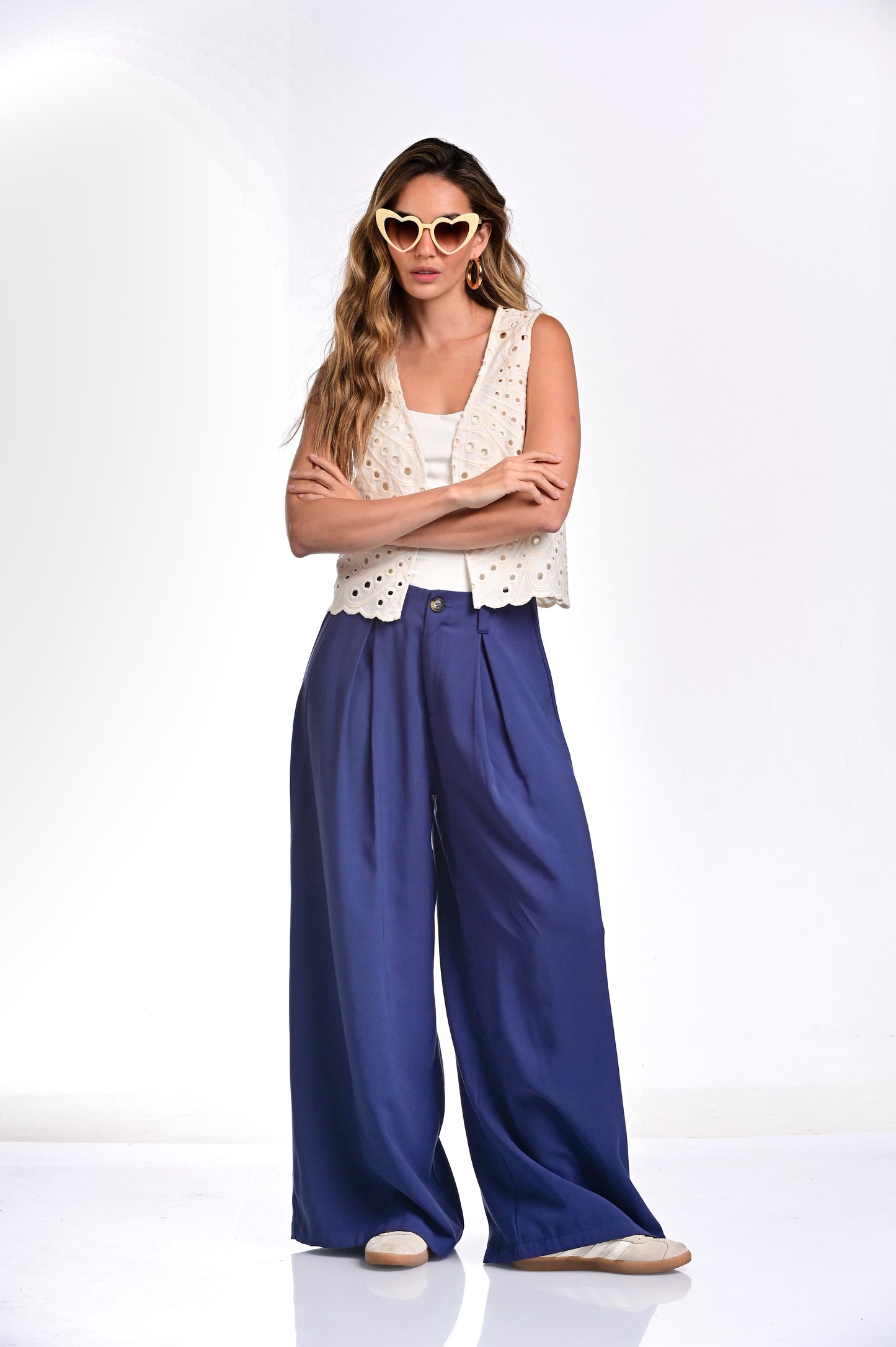 PANTALÓN ELEGANTE BOTA AMPLIA Y PRENSE SUSY