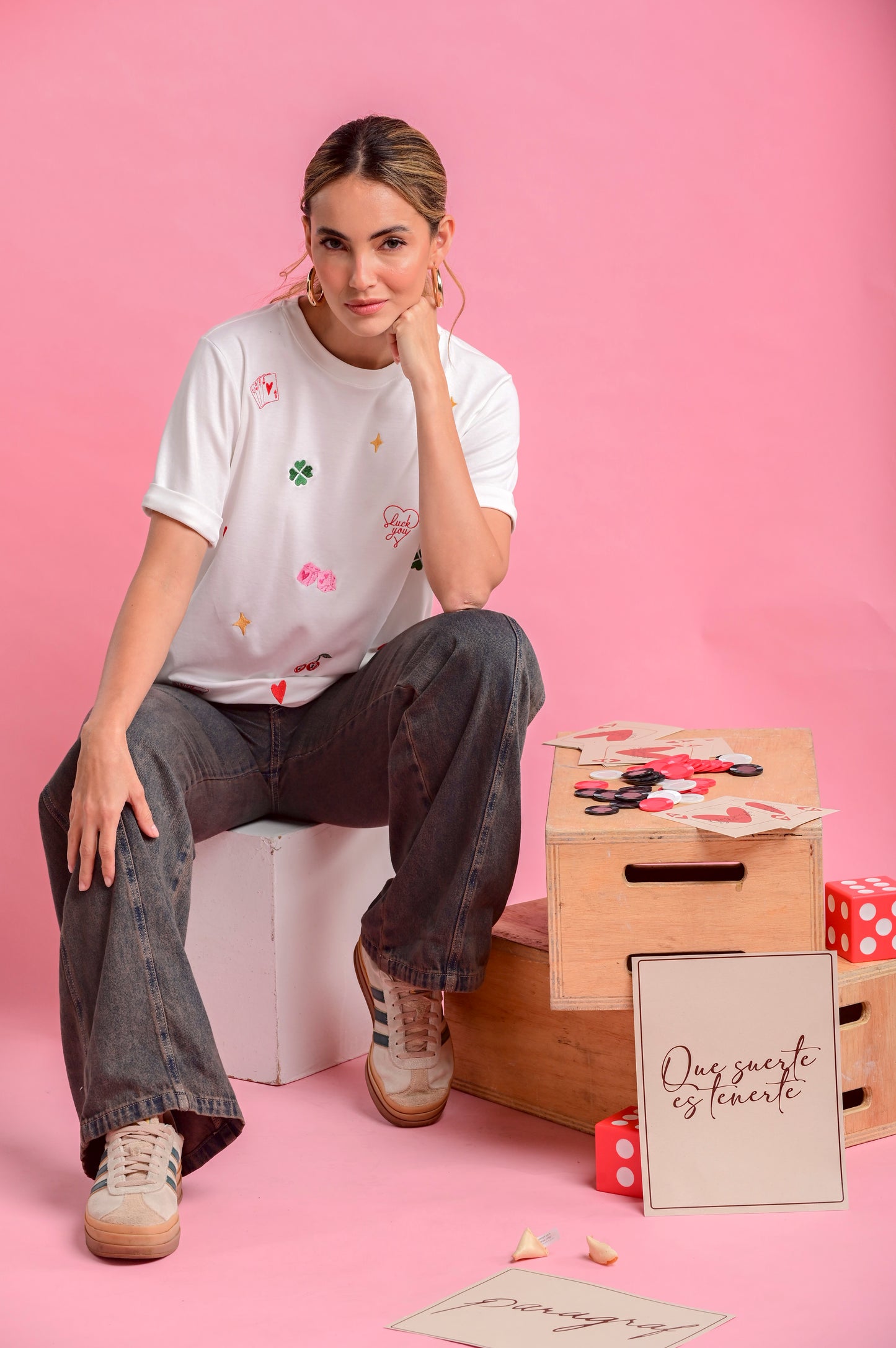 WIDE LEG JEANS MOCCA