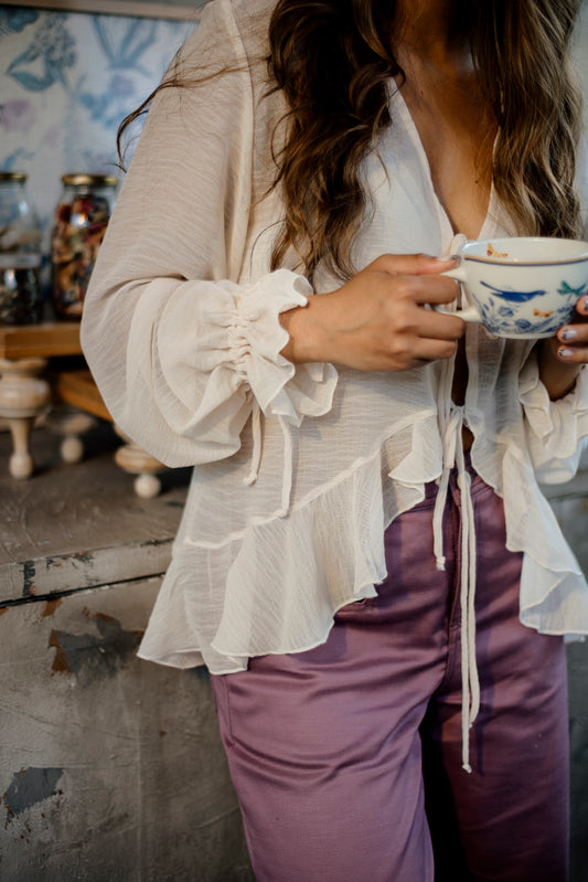 BLUSA MANGA LARGA CHIA