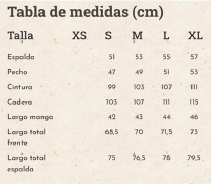 CAMISA MANGA LARGA BORDADA MARIPOSA