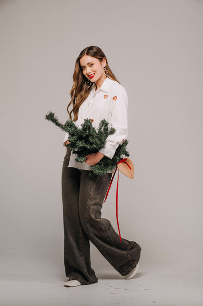 CAMISA CORAZONES ABIERTOS