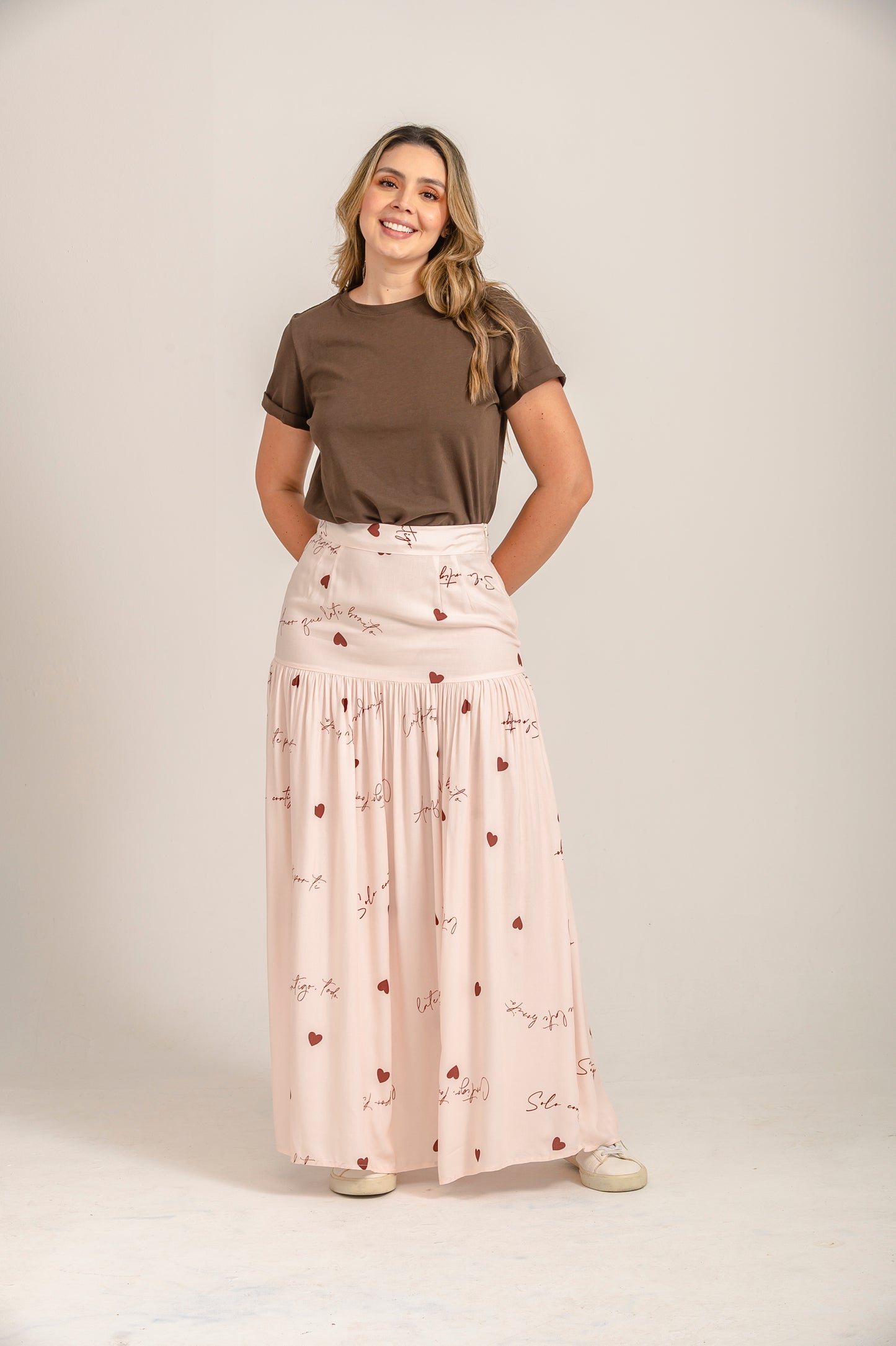 FALDA LARGA LOVE LETTERS