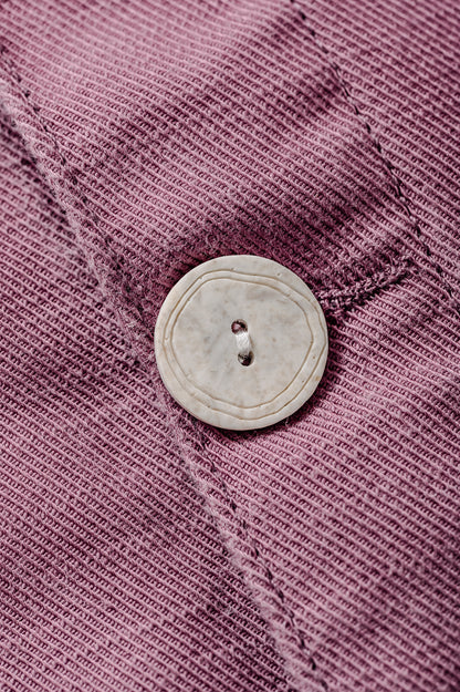 SOBRECAMISA BORDADA CON BOLSILLOS DELANTEROS