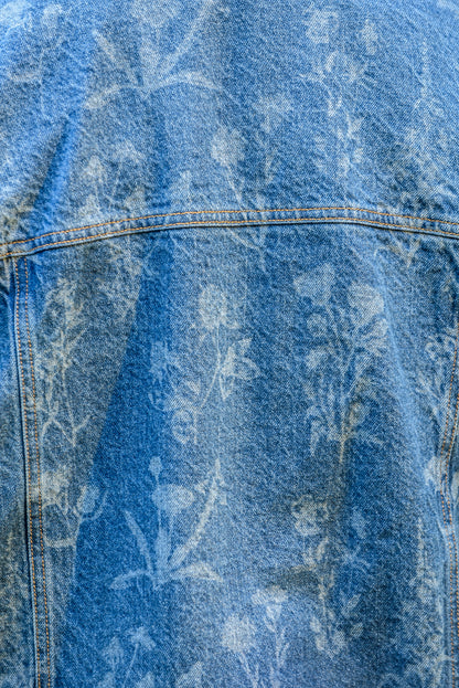 CHAQUETA SILUETA AMPLIA BOTANICA