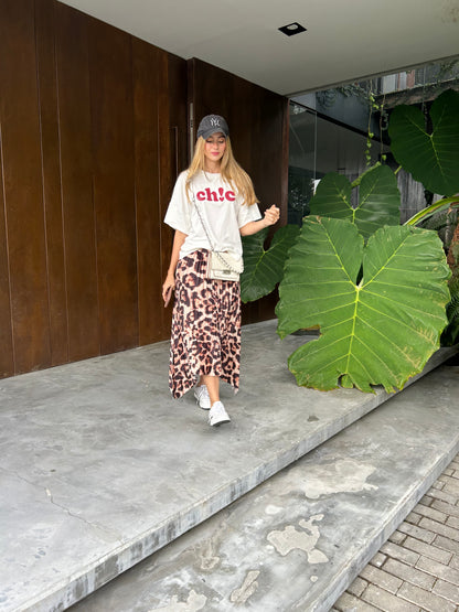 FALDA MIDI PLISADA - SIENA