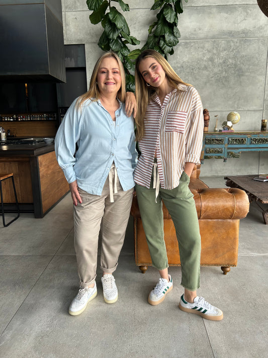 PANTALÓN COMFORT - MOM FIT