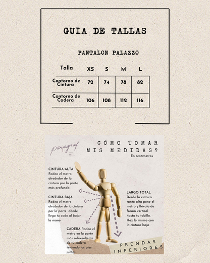PANTALÓN PALAZZO NAIPE