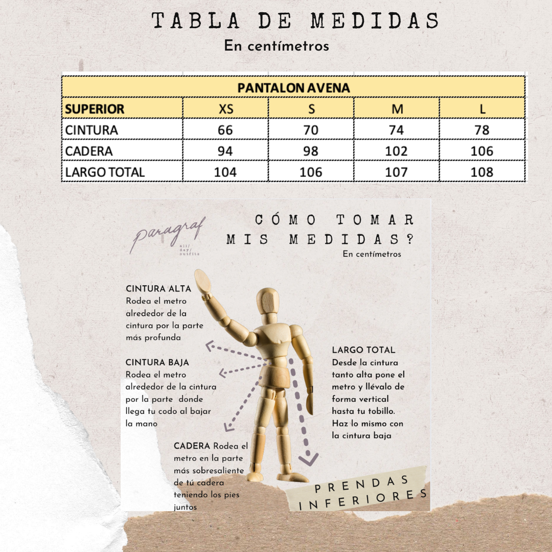 PANTALÓN PRENSES BOTA RECTA - AVENA